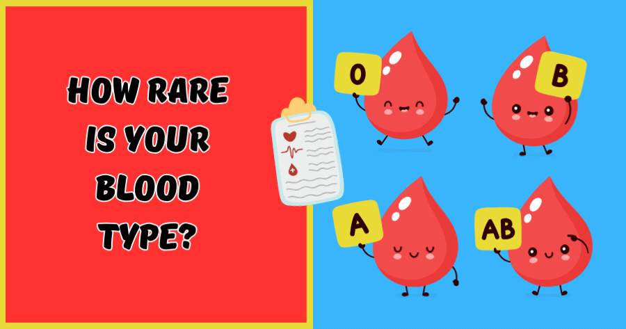 Test How Rare Your Blood Type Is?